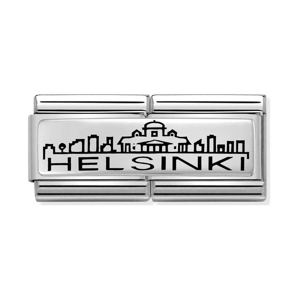 Nomination - Double Link 925 Silver 'Helsinki' 330790/04