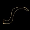 Pozłacany naszyjnik - Serce na łańcuchu pr.925