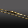 Złoty łańcuszek - Zdobiona Pancerka 45cm pr.333