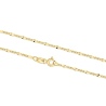 Złoty łańcuszek - Zdobiona Pancerka 50cm pr.333