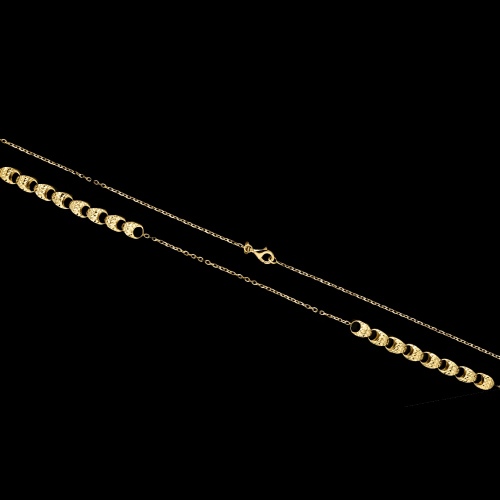 Złoty naszyjnik pr.585