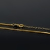 Złoty łańcuszek - Lisi Ogon 42-50cm pr.333