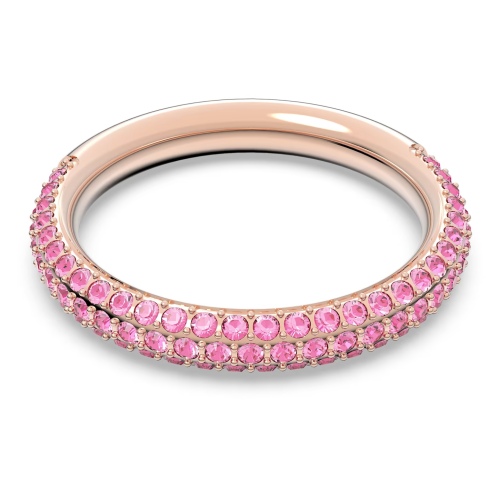 Pierścionek Swarovski - Stone Mini Ring, Pink, Rose Gold 5642910