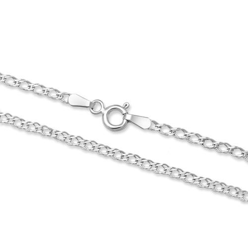 Srebrny łańcuszek - Nonna 45cm pr.925