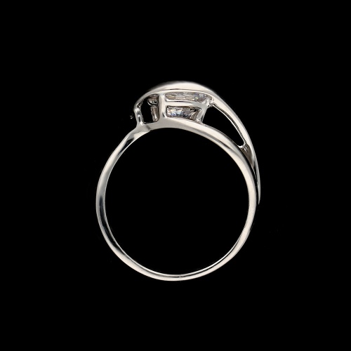 Srebrny pierścionek z cyrkonią pr.925