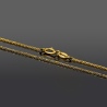 Złoty łańcuszek - Ankier 50cm pr.585