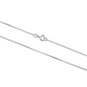 Srebrny łańcuszek - Żmijka 55cm pr.925