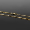 Złoty łańcuszek - Ankier 50cm pr.585