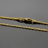 Złoty Łańcuszek Figaro 45cm pr. 585