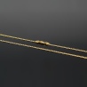 Złoty Łańcuszek Zdobiona Pancerka 50cm pr.333