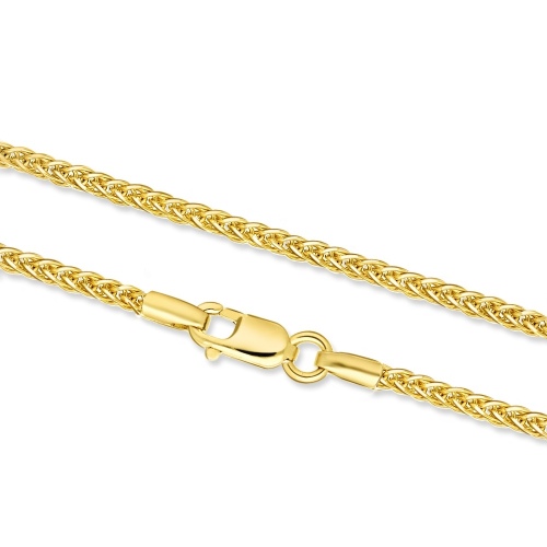Złoty łańcuszek - Lisi Ogon 45cm pr.585