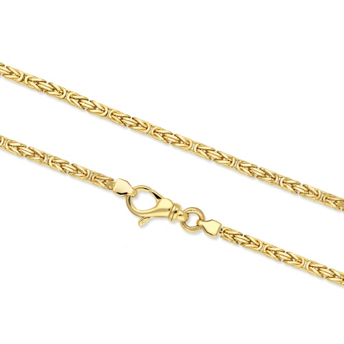 Złoty łańcuszek - Królewski 55cm pr.585