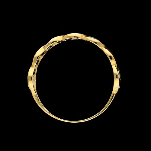 Złoty pierścionek -  Łańcuch pr.333