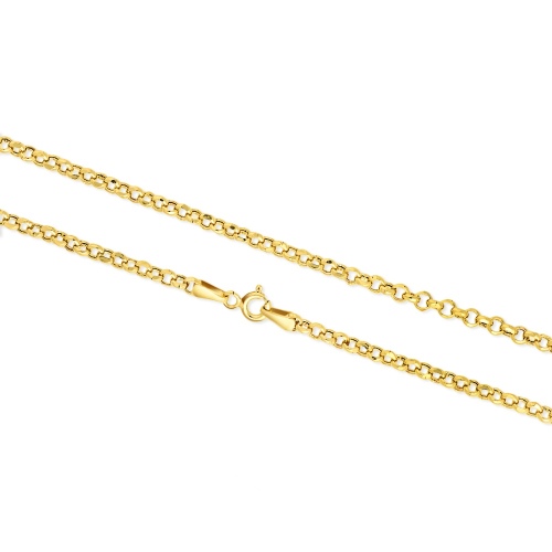 Złoty łańcuszek - Rolo 45cm pr.585