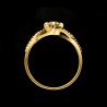Pierścionek zaręczynowy z brylantami 0,31ct pr.585