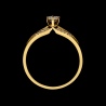 Pierścionek zaręczynowy z brylantem 0,23ct pr.585