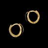 Złote kolczyki z cyrkoniami pr. 585