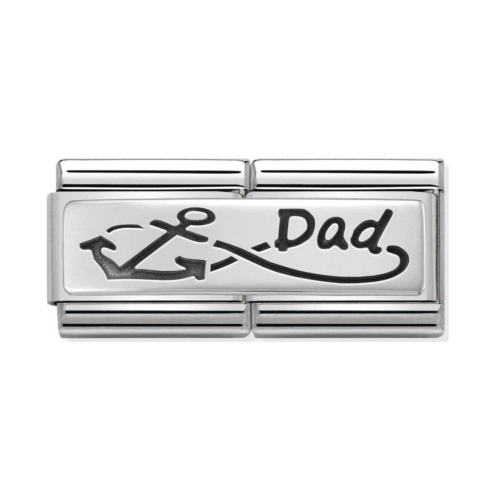 Nomination - Double Link 925 Silver Infinity Dad 330710/05