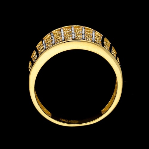 Złoty pierścionek pr.333