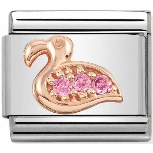 Nomination - Link 9K Rose Gold 'Flamingo' 430305/29