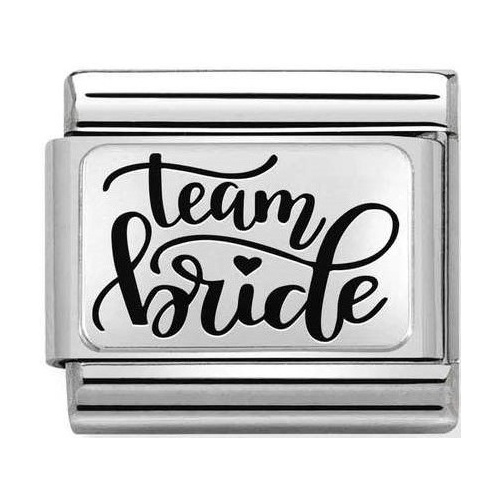 Nomination - Link 925 Silver 'Team Bride' 330111/08