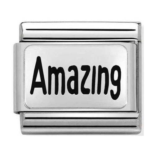 Nomination - Link 925 Silver 'Amazing' 330102/53