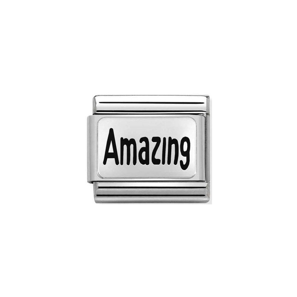 Nomination - Link 925 Silver 'Amazing' 330102/53