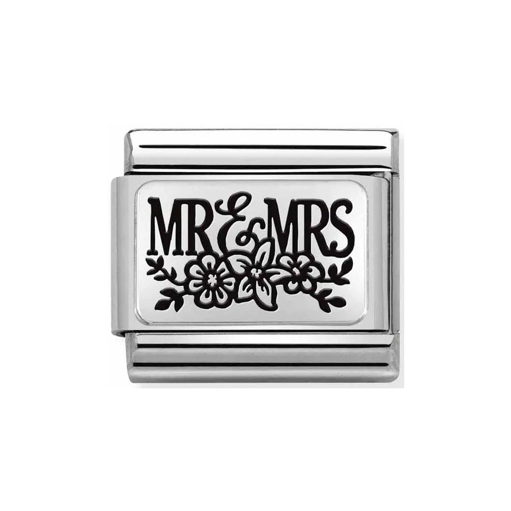 Nomination - Link 925 Silver 'MR & MRS' 330111/15
