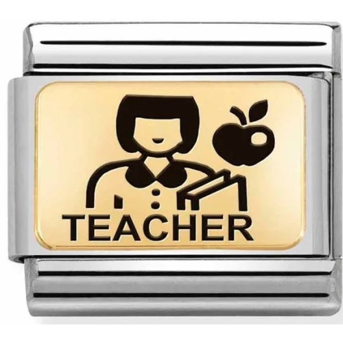 Nomination - Link 18K Gold 'Teacher' 030166/26