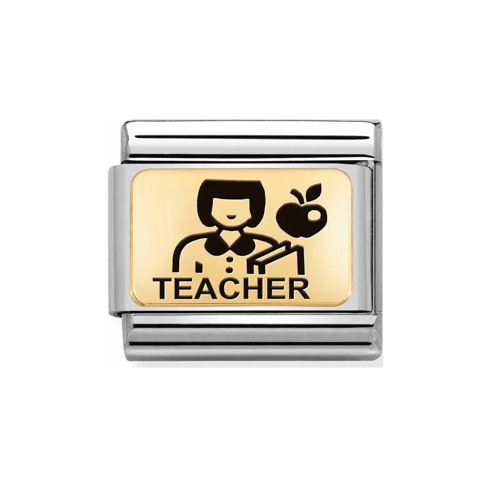 Nomination - Link 18K Gold 'Teacher' 030166/26