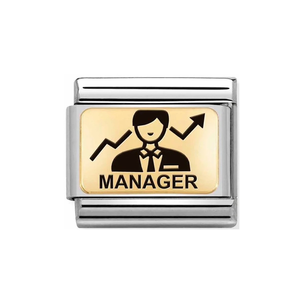 Nomination - Link 18K Gold 'Manager' 030166/23