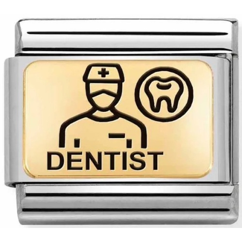 Nomination - Link 18K Gold 'Dentist' 030166/16