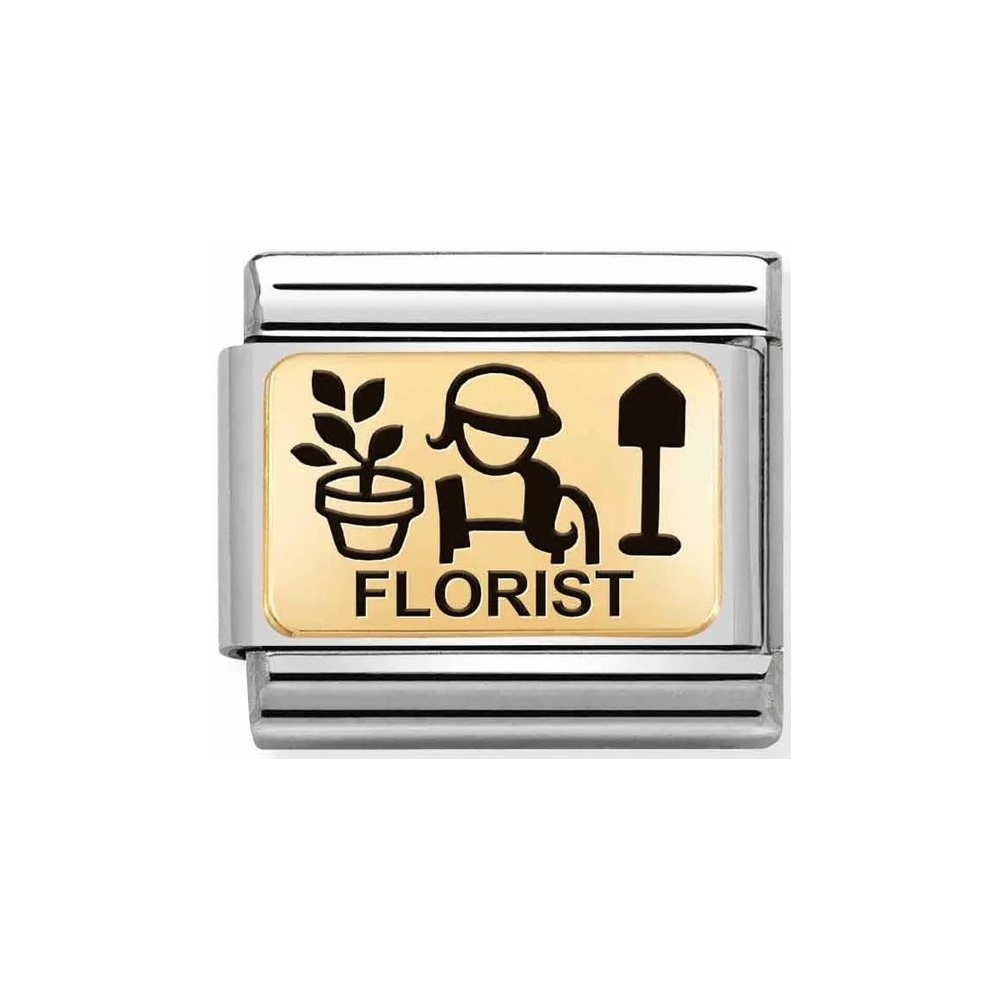 Nomination - Link 18K Gold 'Florist' 030166/12