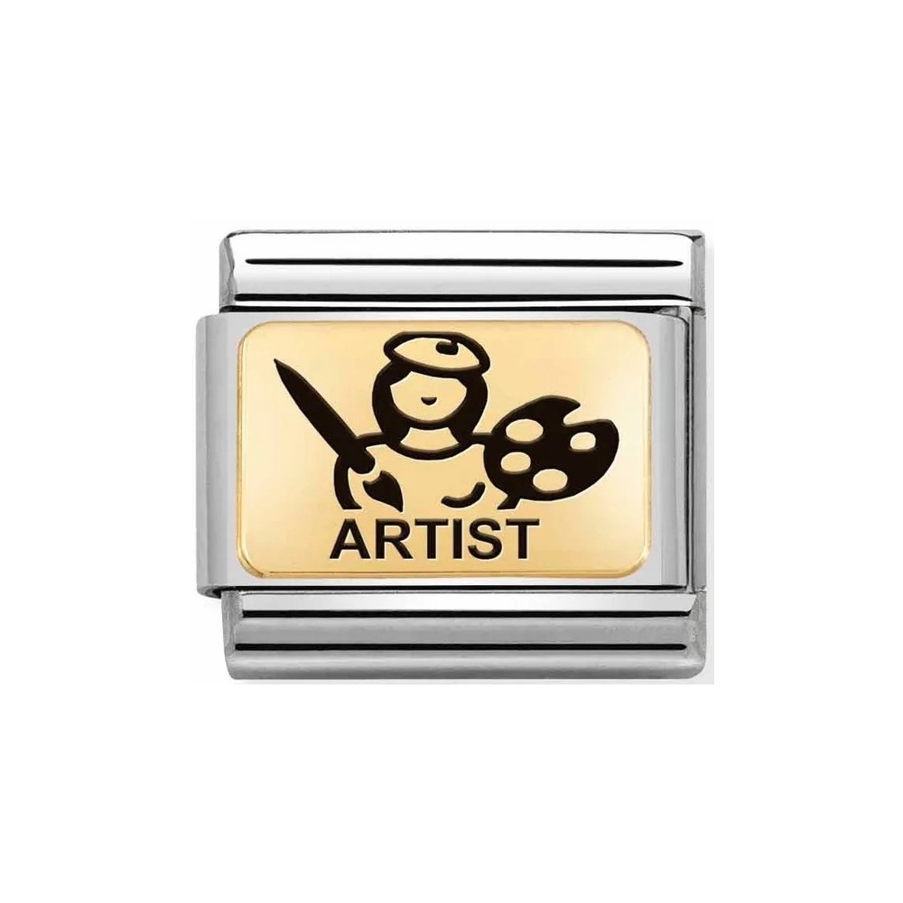 Nomination - Link 18K Gold 'Artist' 030166/10