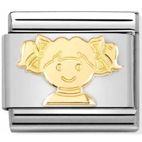 Nomination -  Link 18K Gold 'Girl 030162/73