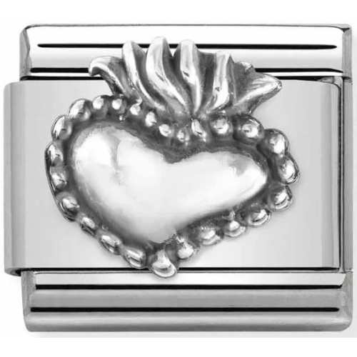 Nomination - Link 925 Silver 'Sacred Heart' 330101/51