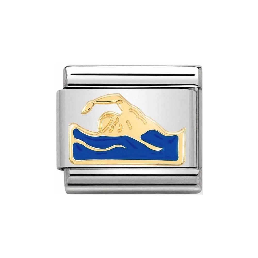 Nomination - Link 18K Gold 'Swimmer' 030259/18
