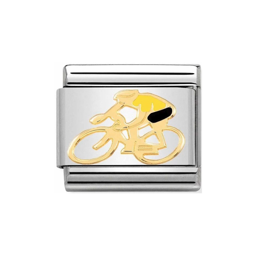 Nomination - Link 18K Gold 'Yellow Cyclist' 030259/13