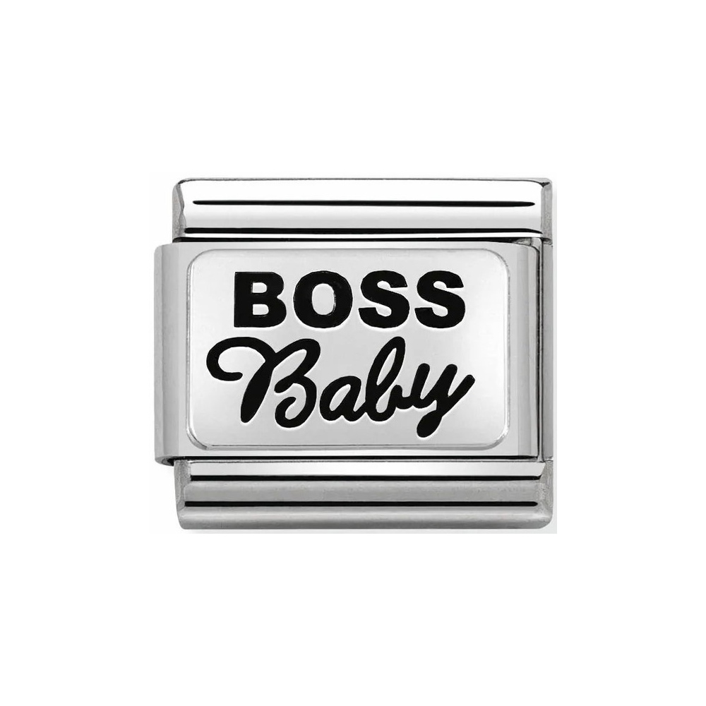 Nomination - Link 925 Silver 'BOSS BABY' 330109/36