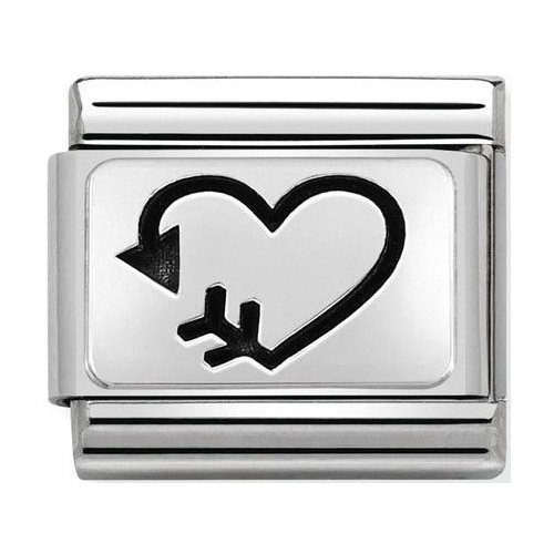 Nomination - Link 925 Silver 'Heart Arrow' 330109/38