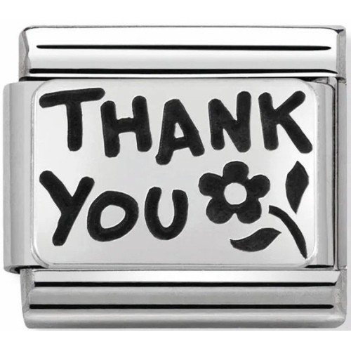 Nomination - Link 925 Silver Thank You 330102/42