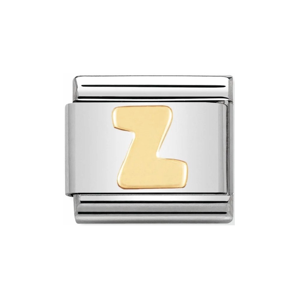 Nomination -  Link 18K Gold Litera Z 030101/26