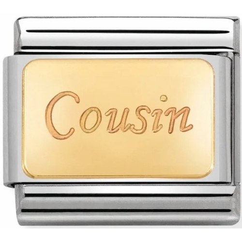 Nomination - Link 18K Gold Cousin 030121/36
