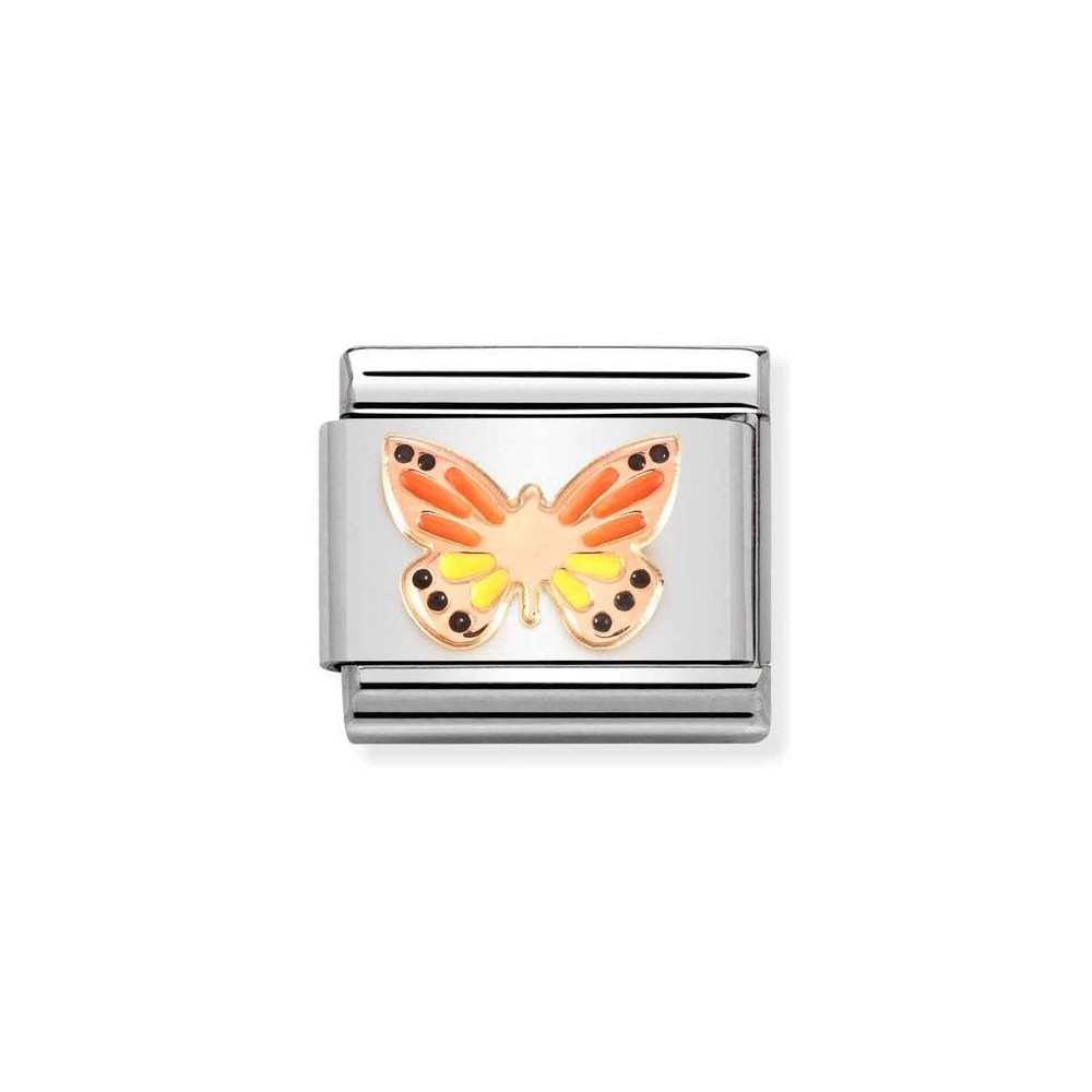 Nomination - Link 9K Rose Gold 'Tęczowy motyl' 430202/17