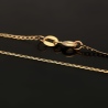 Złoty łańcuszek - Pancerka 42cm pr. 333