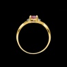 Złoty pierścionek z cyrkoniami pr.333