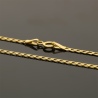 Złoty łańcuszek - Pancerka 50cm pr. 585