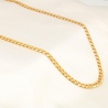Złoty łańcuszek - Pancerka 55cm pr.585