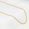 Złoty łańcuszek 50cm pr.585