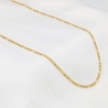 Złoty łańcuszek - Figaro 60cm pr.585